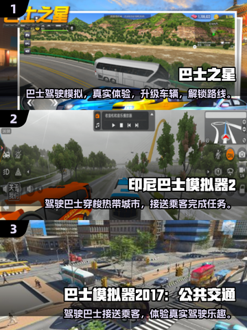 🚌🔥2025巴士模拟游戏大揭秘！🎮💥截图2
