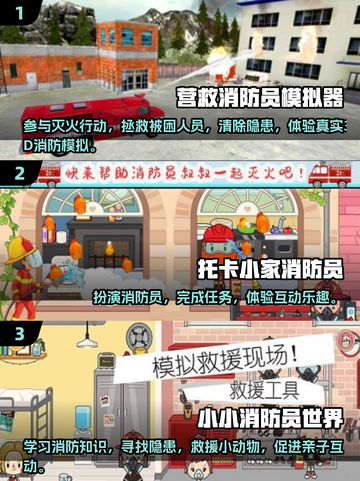 🔥2025最流行消防员游戏下载榜单🔥不容错过的游戏体验！截图2