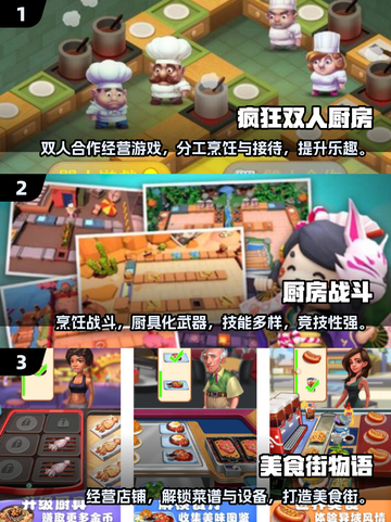 🔥双人厨房游戏TOP榜！情侣必玩🎮截图2