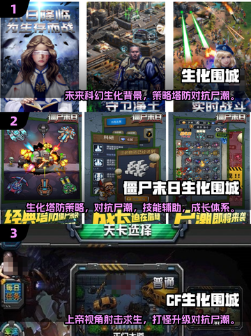 🔥2025最受欢迎生化手游排行榜✨前十名等你来战！截图2