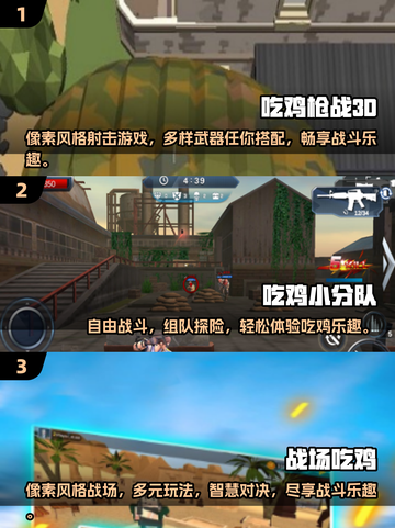 🔥2025必玩！超热门迷你吃鸡游戏下载合集🎮截图2