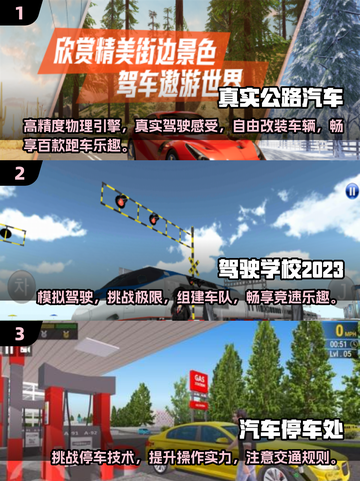 🔥2025必玩！高人气汽车模拟驾驶手游推荐🚗截图2