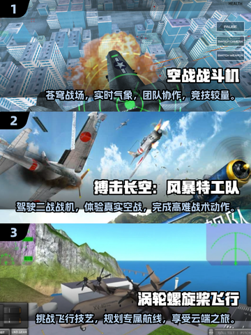 ✈2025必玩！超燃飞行游戏推荐🔥截图2
