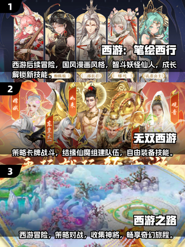🔥2025必玩！经典西游卡牌游戏合集🌟截图2