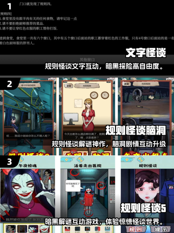 🔥2025免费怪谈游戏Top5榜单来袭！🎮截图2