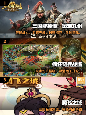 🔥2025必玩三国策略手游排行榜🏆截图2