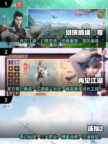 不氪金也能玩到爽！🔥2025高质量武侠手游推荐🎉截图2