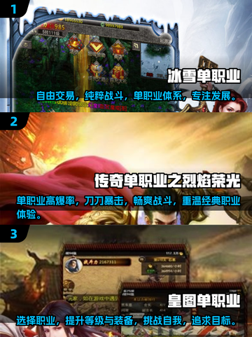 🔥2025必玩单职业传奇手游推荐🎉截图2