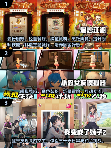 🔥2025高颜值女角色手游排行榜💥玩了就上瘾！截图2