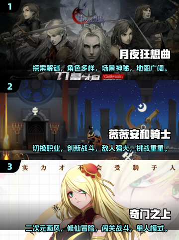 🔥2025必玩类银河恶魔城游戏推荐🎮截图2