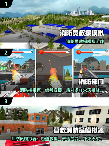 🔥2025最火消防模拟器游戏推荐🎮🔥截图2