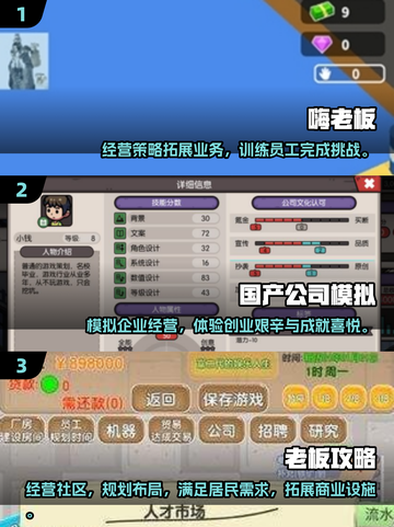 💰2025超耐玩的模拟开公司手游合集🔥截图2