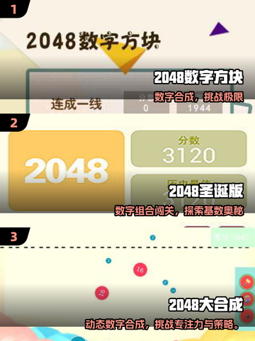 🔥2048新玩法！5款超上瘾手游💥截图2
