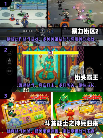 🔥2025最🔥单机格斗游戏盘点，街头战斗一触即发！💥截图2