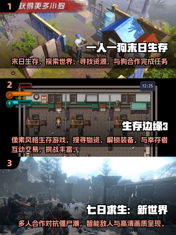 🔥末日生存游戏推荐！一人一狗闯末世💥截图2