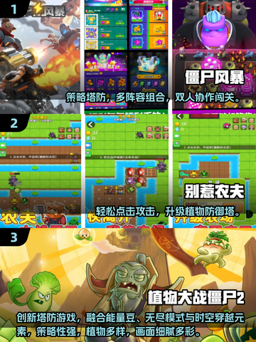 🔥2025最燃打僵尸塔防手游汇总！🎮💥截图2