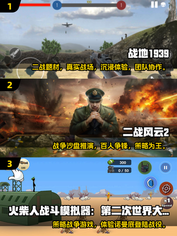 🔥2025必玩二战手游TOP榜💥🎮截图2