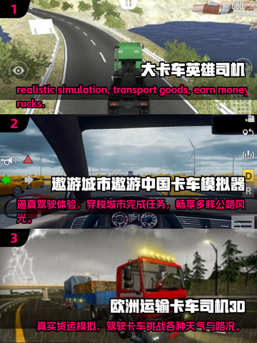 🔥2025超流行大卡车手游推荐🎮 Trucks迷必玩合集！截图2
