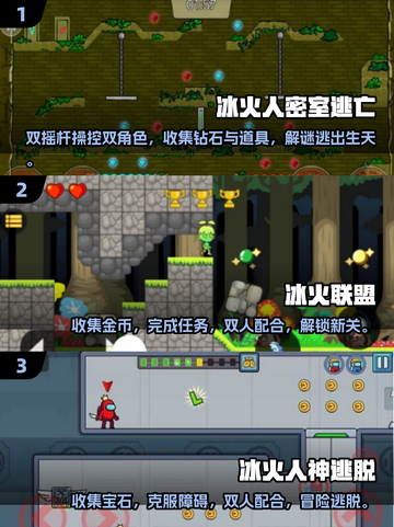 🔥2025超热门冰火人闯关手游合集💥截图2