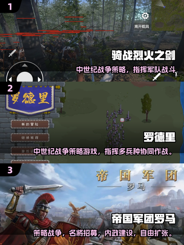 🔥中世纪带兵打仗单机游戏推荐！🎮截图2