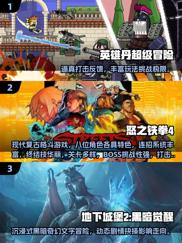 🔥2025必玩！类快打旋风闯关游戏大集合💥截图2