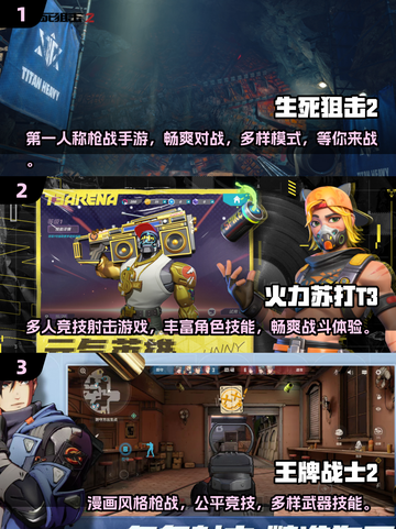 🔥2024必玩！超耐打5v5枪战游戏TOP5下载推荐💥截图2