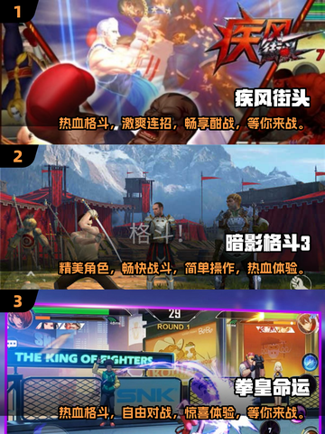 🔥2025必玩！超受欢迎的3D格斗游戏推荐🎮截图2