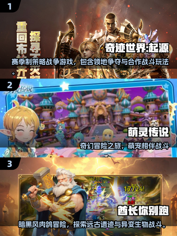 🎮2025超燃新游曝光！必玩榜单速览🔥截图2