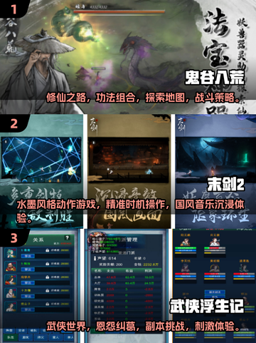 古装武侠迷必玩！🔥2025顶级单机RPG游戏大全💡截图2