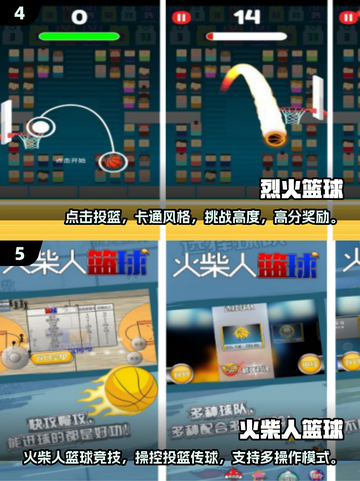 🔥2025免费单机篮球手游TOP榜来了！🎮🏆截图3