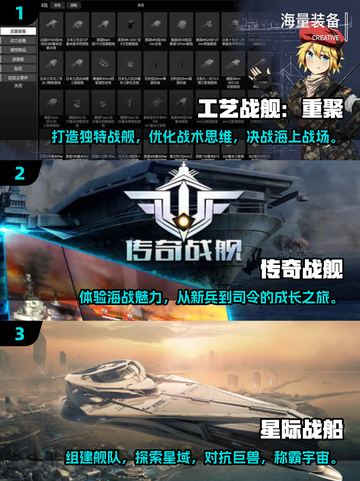 🔥2025必玩战舰手游大揭秘⚔顶级海战等你来战！截图2