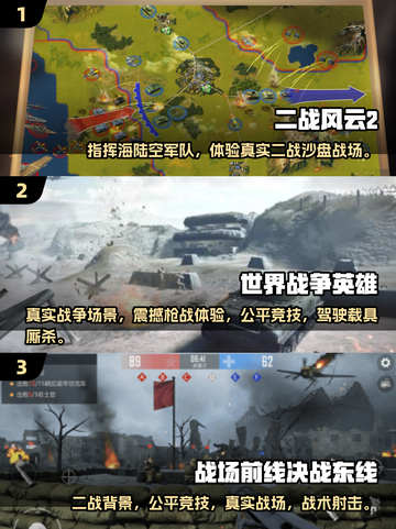 🔥二战游戏迷必看！2025经典联机游戏排行榜🎉截图2