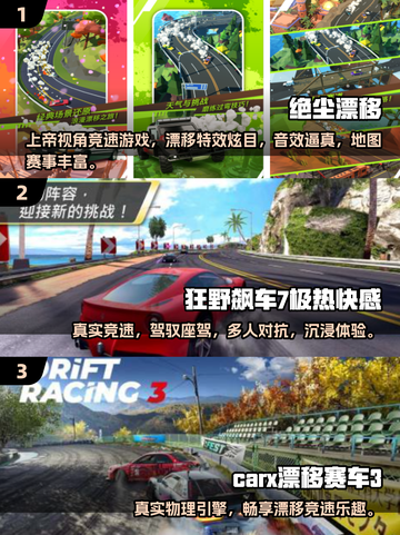🔥2025最受欢迎漂移赛车游戏TOP5✨爱玩车的你别错过！截图2