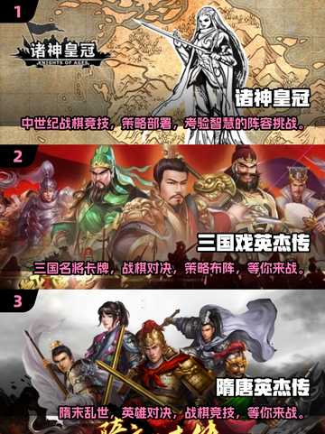 🔥2024必玩！最受欢迎的战棋策略手游合集🎮截图2