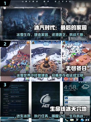 ❄2025必玩！冰天雪地生存游戏合集🔥截图2