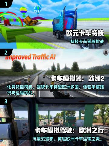 🔥2025最火3D卡车游戏大揭秘！🎮截图2