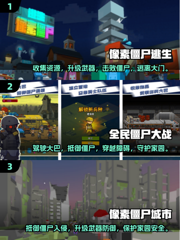 🔥复古像素风！2025超热门僵尸手游合集下载💡截图2