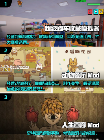 🔥2025必玩！内置Mod菜单游戏合集🎉截图2