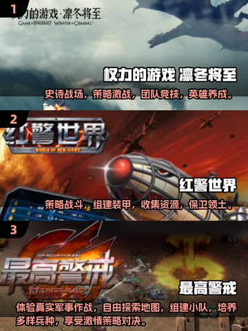 🔥2025必玩！类似红警的神级游戏大汇总🎮截图2