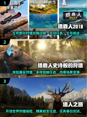 🔥2025最受欢迎猎鹿人手游推荐🦌🎮截图2