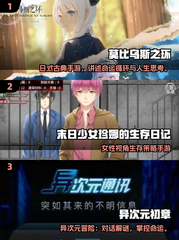 2025视觉小说手游TOP榜💥🔥沉浸式剧情体验🎮截图2