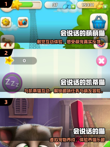2025超火会说话的猫游戏🎮必玩清单🔥截图2
