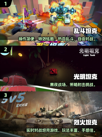 🔥2025最火坦克手游推荐💥经典对战来袭🎮截图2