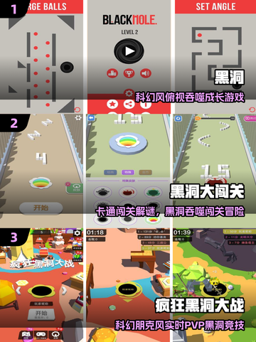 💥2025最火黑洞吞噬手游大揭秘！✨截图2