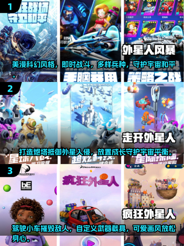 🔥2025必玩！热门打外星人游戏合集⚡截图2
