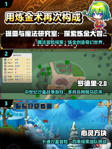 🔥泰拉粉丝必看！2025高口碑2D沙盒游戏推荐🎮截图2