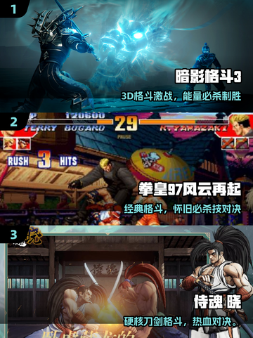 🔥2025格斗游戏TOP10💥必玩经典都在这！截图2