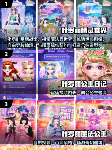 2025叶罗丽换装游戏🔥超全推荐✨好玩到爆！🎮💃截图2