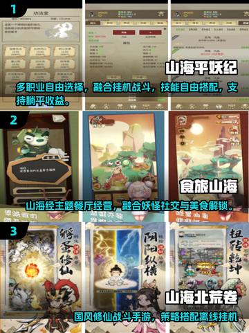 🔥2025必玩《山海经》手游全汇总！🎮截图2