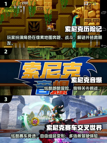 🔥2025最火索尼克手游大揭秘！🎮经典回归，速来体验！截图2